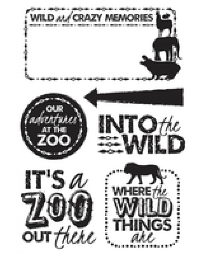 Into the Wild Clear Stamps