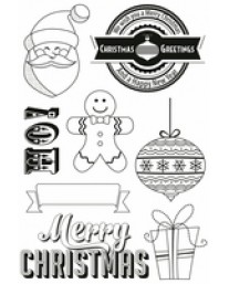 Gingerbread Clear Stamps CS117 Gingerbread Clear Stamps CS117