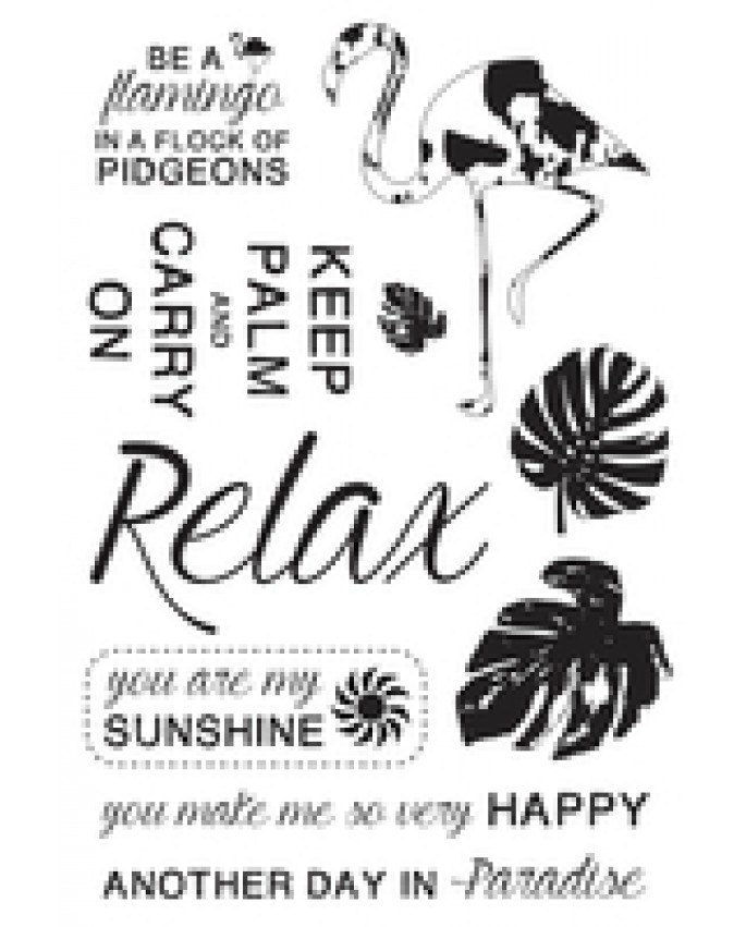 Say Aloha Clear Stamps