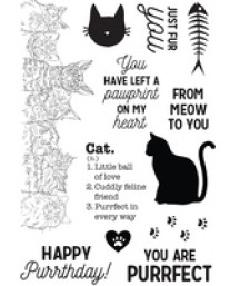 Pawfect - Cat Clear Stamps CS284