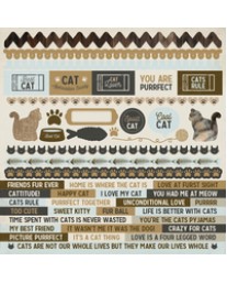 Pawfect Cat Sticker Sheet SS334