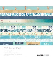Summer Splash 6.5" Paper Pad