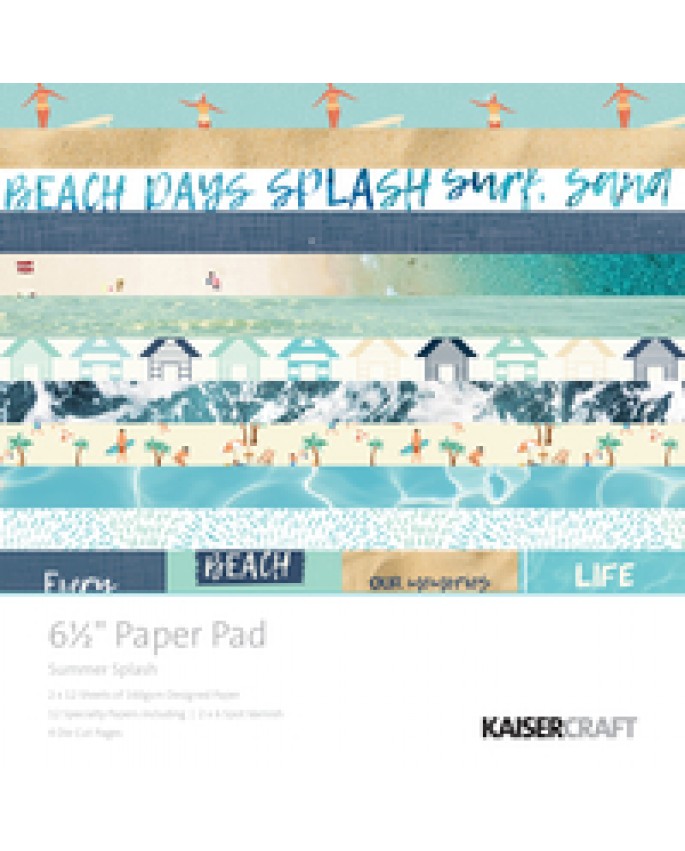 Summer Splash 6.5" Paper Pad