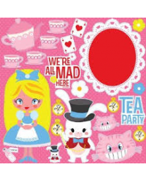 Alice in Wonderland Sticker Sheet